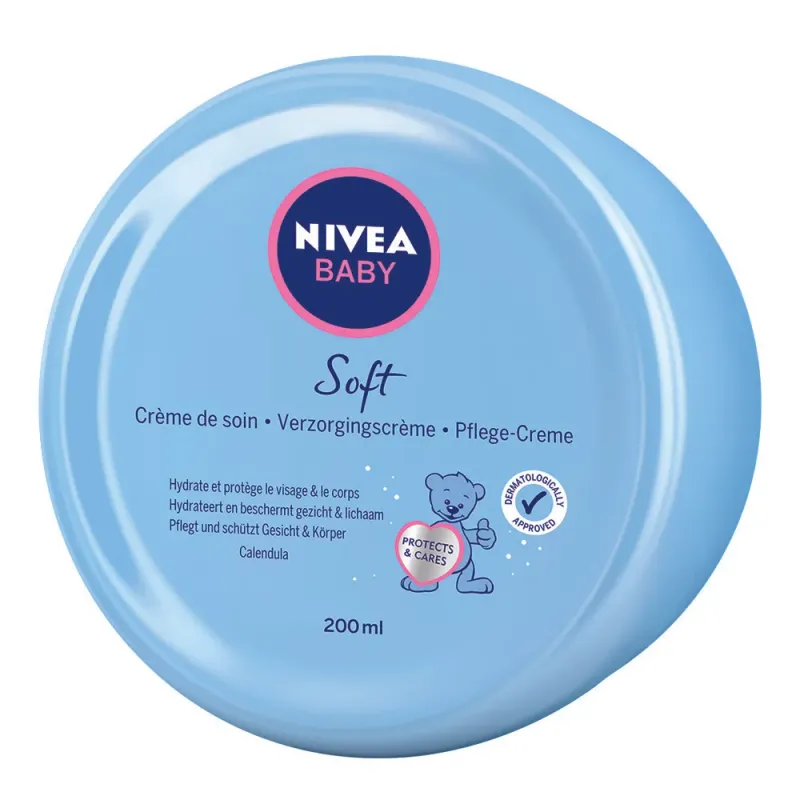 Crema Soft Nivea Baby, 200ml