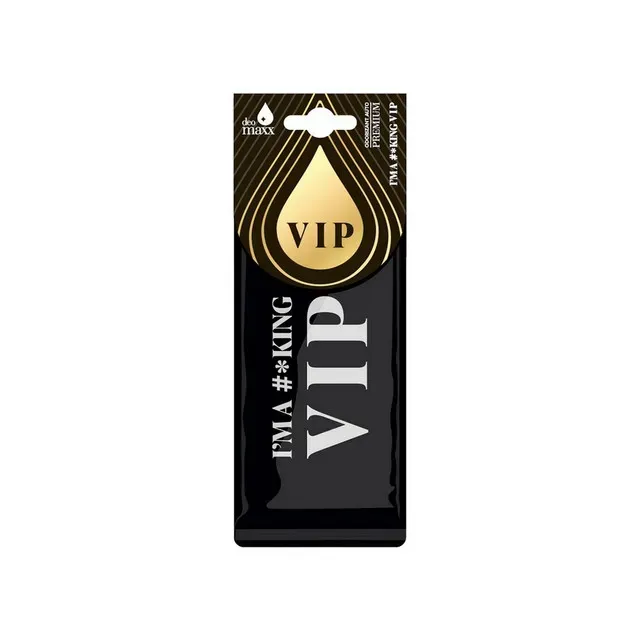 Odorizant pentru masina DeoMaxx VIP, I'm A #*king Vip, 1 bucata