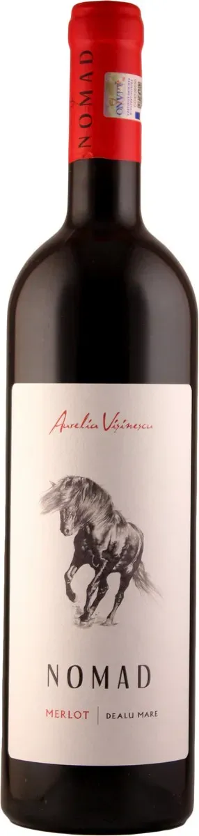 Vin rosu sec Aurelia Visinescu Nomad, Merlot, 0.75 l