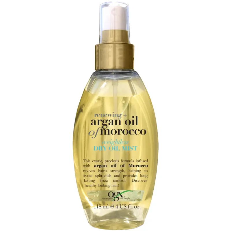 Ulei uscat pentru par OGX Argan Oil, 118 ml