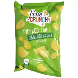 Chipsuri ondulate cu aroma de smantana si marar 150g