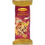 Cozonac Insiropat cu sirop de vanilie, crema cu nuci si cirese 550g