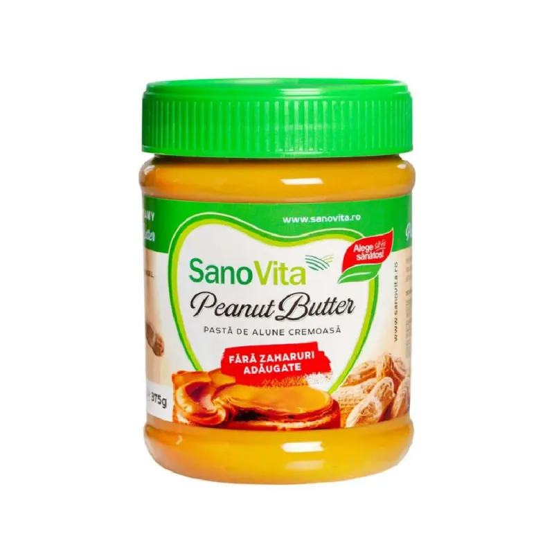 Unt de alune Sano Vita, 375 g