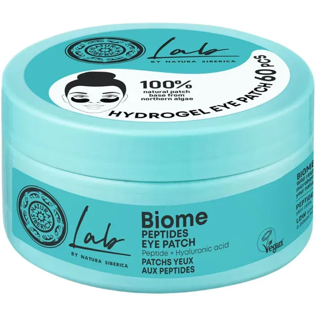 Plasturi pentru ochi cu peptide Natura Siberica Biome, 60 bucati