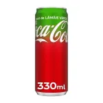 Bautura carbogazoasa Coca-Cola cu gust de lamaie verde, 0.33 l