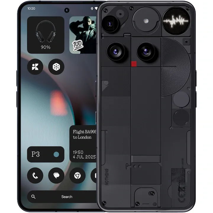 Nothing Phone (3), 256GB, 12GB RAM, 5G, Black