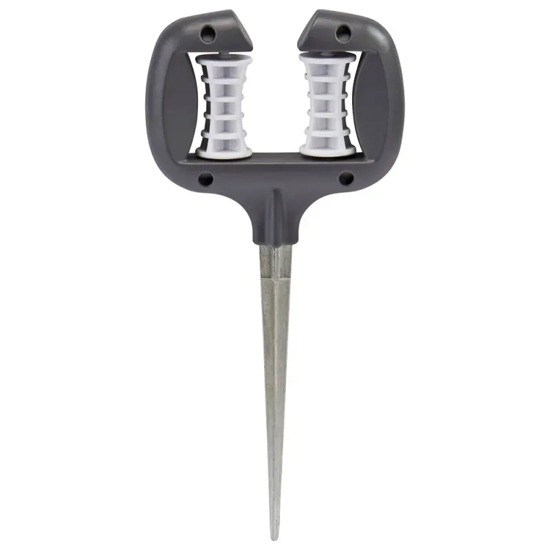 Stropitoare rotativa din plastic 15 x 15 x 23.7 cm, gri/alba