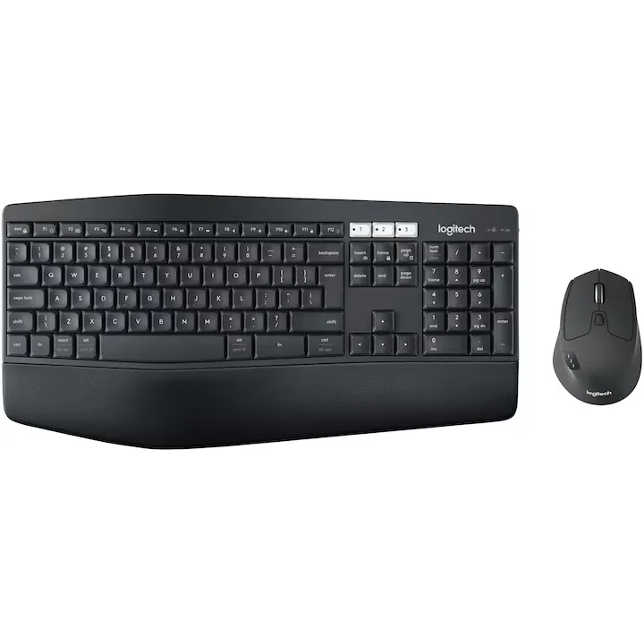 Kit Logitech Wireless Performance MK850, Negru