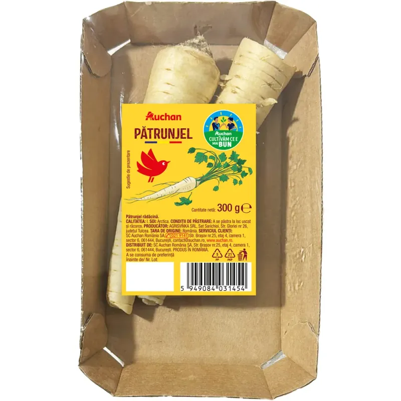 Patrunjel radacina Filiera Auchan, 300 g
