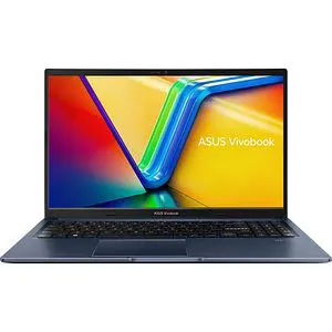 Laptop ASUS Vivobook 15 D1502YA-BQ938, AMD Ryzen 7 5825U pana la 4.5GHz, 15.6" Full HD, 16GB, SSD 512GB, AMD Radeon Graphics, Free DOS, Quiet Blue