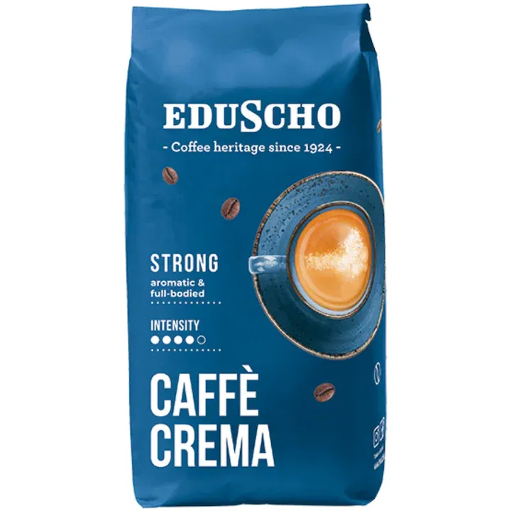 Cafea boabe, Eduscho Crema Strong, 1 kg