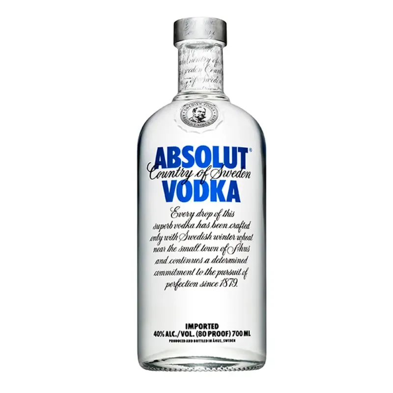 Vodca Absolut, alcool 40%, 0.7 l