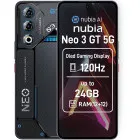 Smartphone ZTE nubia Neo 3 GT, 256GB, 24GB RAM (12GB + 12GB extensibili), Dual SIM, 5G, Tri-Camera, Interstellar Gray