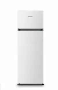 Frigider cu doua usi HEINNER HF-HS243E++, 243 l, Clasa E, Lumina LED, Usi reversibile, H 161 cm (Alb)