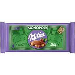 Ciocolata cu lapte si alune intregi 95g