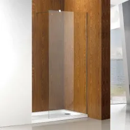 Perete dus tip walk-in, West PW80WST07, sticla transparenta, profil cromat, 80 x 200 cm