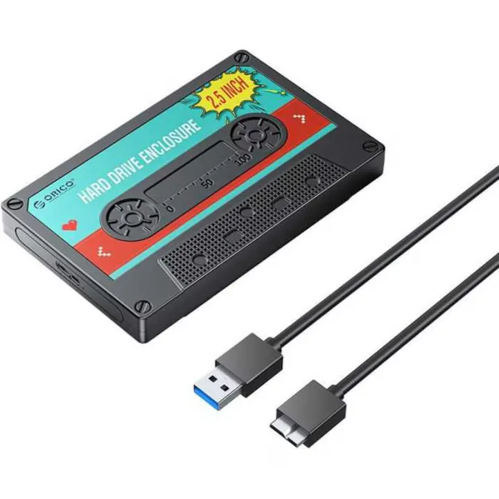 Rack SSD/HDD USB3.0 2.5 SATA max. 5Gbps Orico 2580U3-V1-BK negru