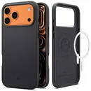 SPIGEN Husa SPIGEN SILICONE FIT MAG MAGSAFE IPHONE 17 PRO BLACK