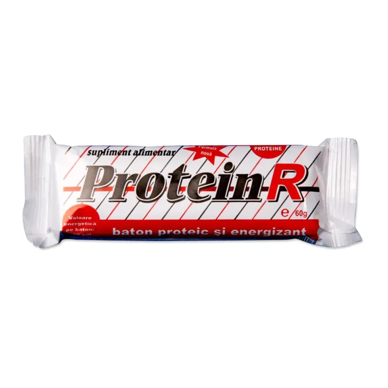 Baton proteic si energizant Protein-R, supliment alimentar, 60 g