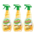 Set 3 x Solutie scos pete pentru tesaturi albe si colorate fara clor, Nufar, Protejeaza culoarea, Actionare 10-20 min, 500 ml