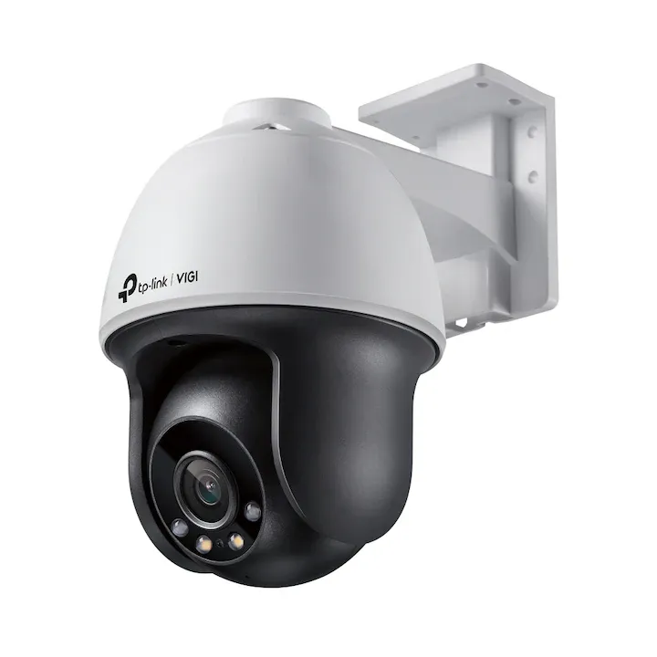 Camera IP TP-LINK VIGI C540(4MM), exterior, vedere nocturna, 4 megapixeli, obiectiv de 4 mm, negru/alb
