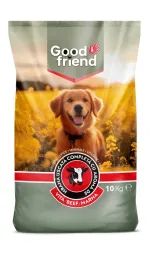 Hrana uscata cu aroma de vita pentru caini adulti Good Friend, 10 kg