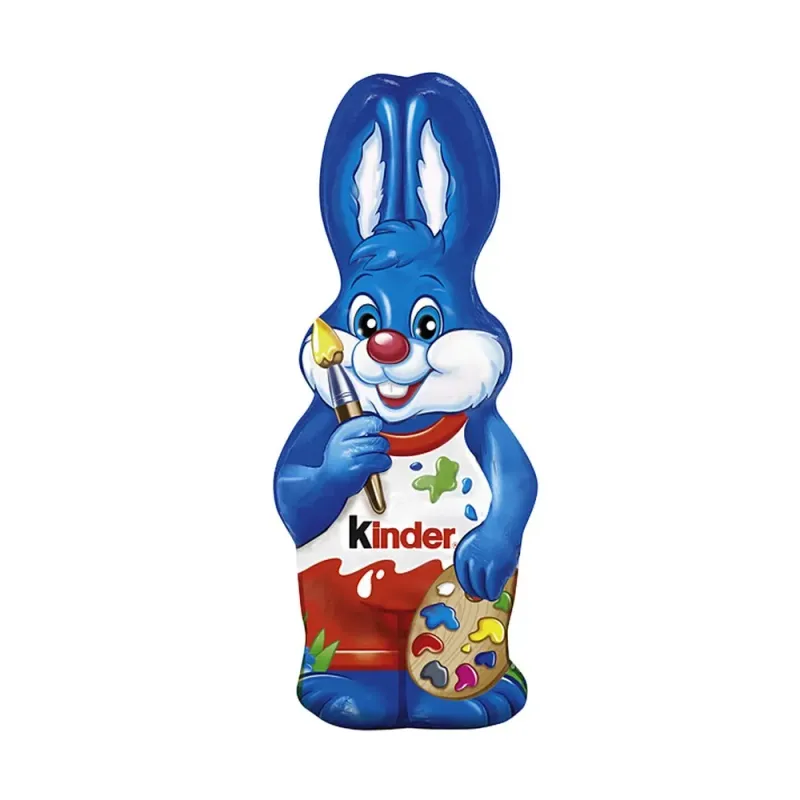 Figurina Kinder iepuras din ciocolata, 160 g