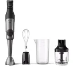 Mixer vertical PHILIPS Seria 5000 HR2683/00, 0.5l, 1200W, 2 trepte viteza, negru-argintiu