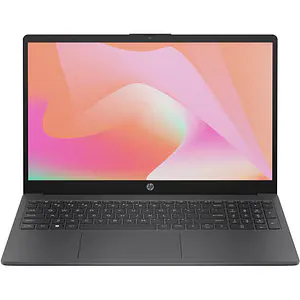 Laptop HP 15-fc0039nq, AMD Ryzen 7 5825U pana la 4.5GHz, 15.6" Full HD, 16GB, SSD 512GB, AMD Radeon Graphics, FreeDos, Gri inchis