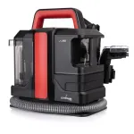 Aspirator cu spalare Lehmann Easywash, profesional, Injectie-Extractie, umed/uscat, putere de aspiratie 15kPa, IPX4, rezervor pentru apa curata 1.08L, rezervor pentru apa murdara 0.8L, 31.5x24x35.5 cm, 4.5kg, negru/rosu