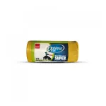 Saci menajeri Sano, 35 l, 15 bucati, galben