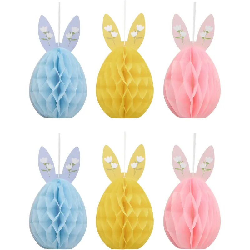 Set oua Actuel, 6 bucati, hartie origami
