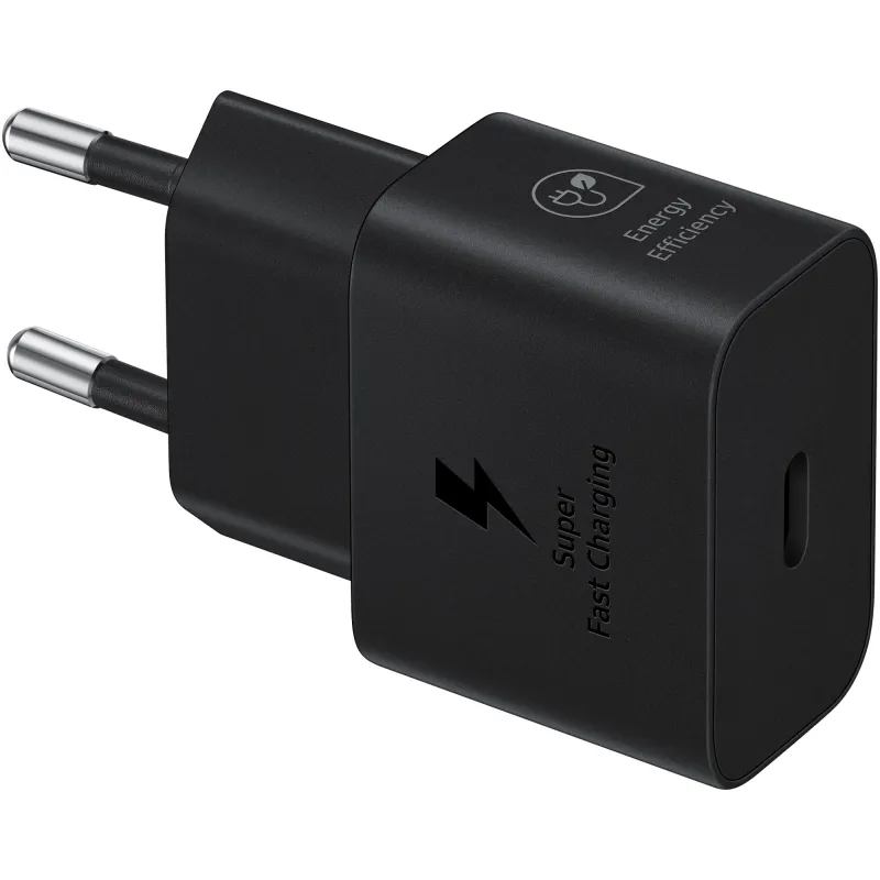 Incarcator Retea Samsung, 25W, 3A, 1 X USB-C, Negru