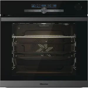 Cuptor incorporabil HISENSE BSA66334PG, Electric, Autocuratare pirolitica, 77 l, Clasa A+, negru