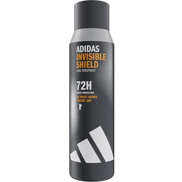Deodorant spray Adidas Invisible Shield, 150 ml