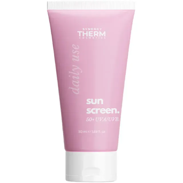 Crema zilnica cu protectie solara Synergy Therm SPF50+ Daily Use Sunscreen, 50 ml