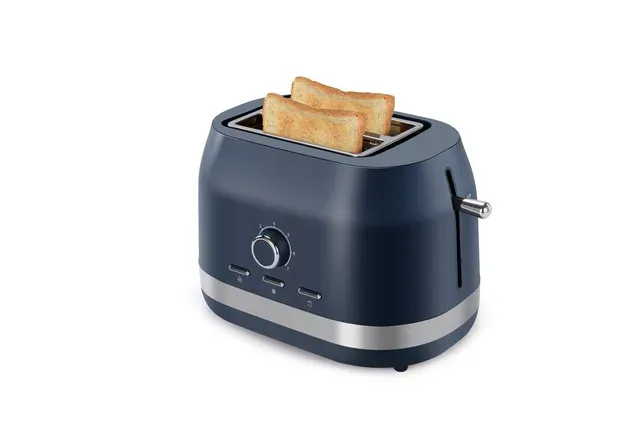 Prajitor de paine Qilive Q.5879 Colorama, 800W, 2 felii, albastru