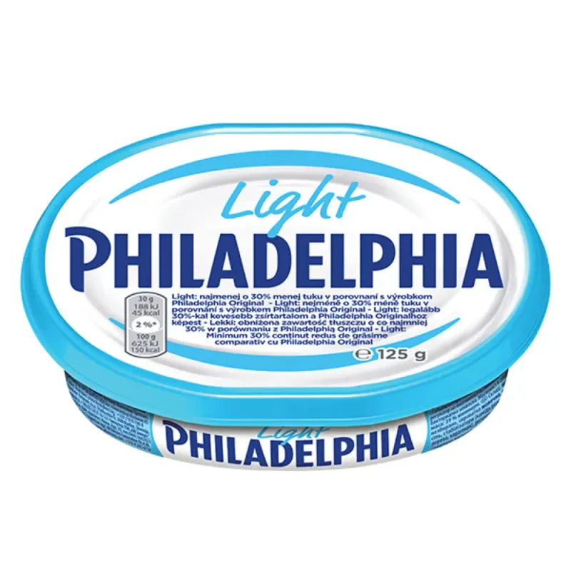 Crema de branza light Philadelphia, 125 g