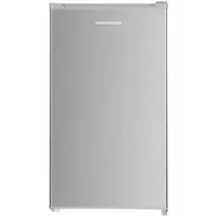 Frigider cu o usa Heinner HF-HM90SE++, 90 l, Clasa E, Iluminare LED, H 85 cm (Argintiu)
