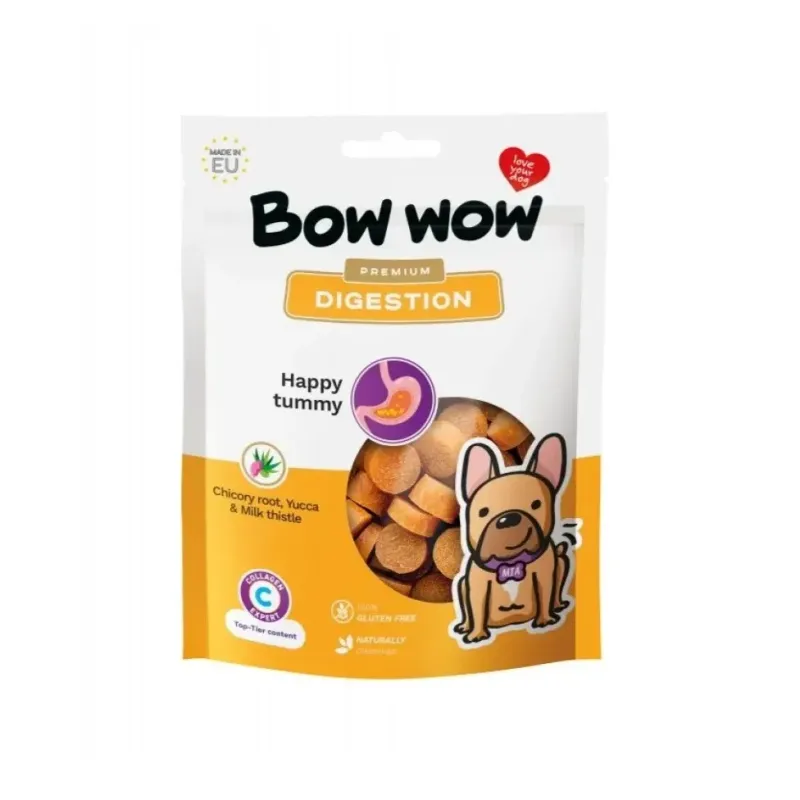 Recompense pentru caini Bow Wow Premium Digestion, 60 g
