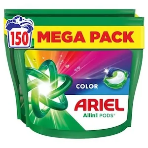 Detergent de rufe capsule Ariel Allin1 PODS Color, 150 Spalari
