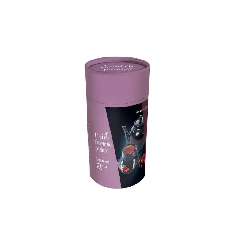 Ceai cu fructe de padure Auchan, 70 g