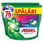 Detergent de rufe capsule Ariel Allin1 PODS Color, 76 Spalari
