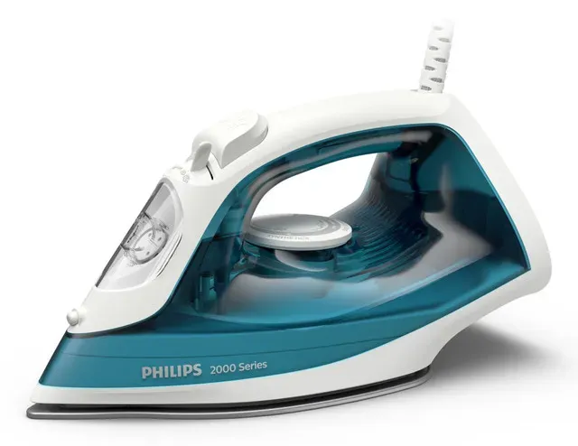 Fier de calcat Philips DST2010/90, 2000W, talpa antiaderenta, debit de abur 25g/min, jet de abur 100 g/min, albastru