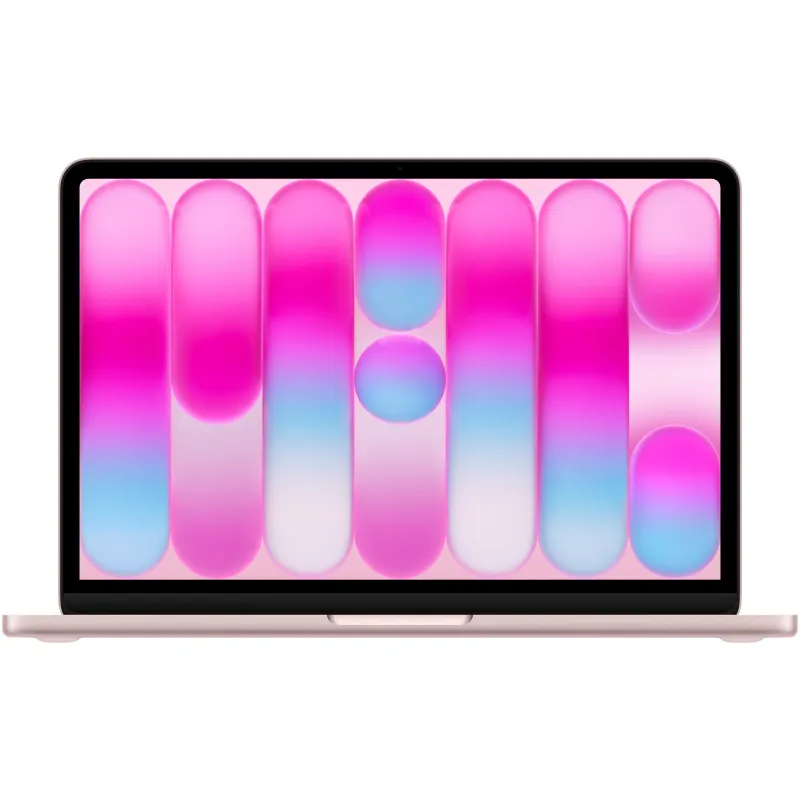 Apple MacBook Neo 13" Retina cu procesor Apple A18 Pro 6 nuclee CPU, 5 nuclee GPU, 16 nuclee NeuralEngine, 8GB RAM, 256GB SSD, Blush, Tastatura Internationala, Manual RO