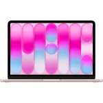 Apple MacBook Neo 13" Retina cu procesor Apple A18 Pro 6 nuclee CPU, 5 nuclee GPU, 16 nuclee NeuralEngine, 8GB RAM, 256GB SSD, Blush, Tastatura Internationala, Manual RO