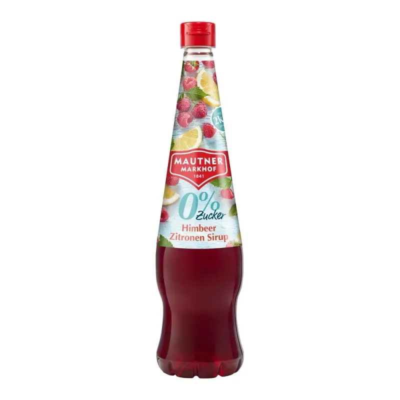 Sirop cu zmeura si lamaie fara zahar Mautner, 0.7 l