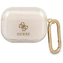 Guess GUAPUCG4GD AirPods Pro cover gold/gold Glitter Collection