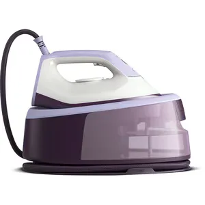 Statie de calcat PHILIPS Seria 3000 PSG3000/30, 2400W, 350g/min, 1.4l, talpa ceramica, alb-mov