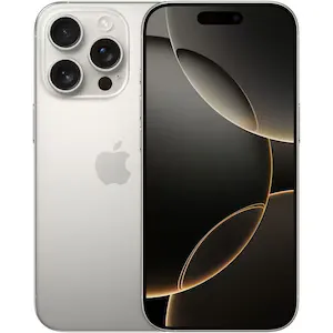 Apple iPhone 16 Pro, 256GB, 5G, Natural Titanium